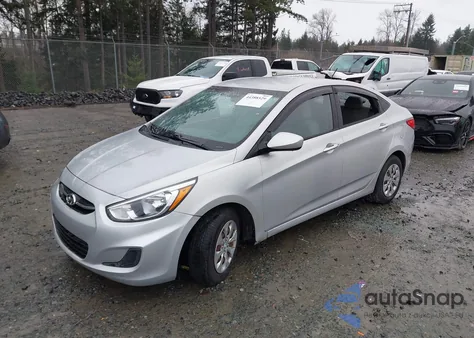 2015 Hyundai Accent Gls from USA, damaged, VIN KMHCT4AE9FU885852